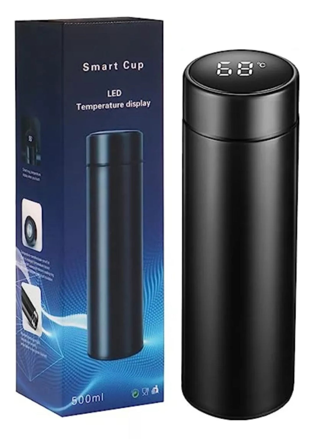 Digital Smart Thermos™ Termo inteligente Digital Táctil Led
