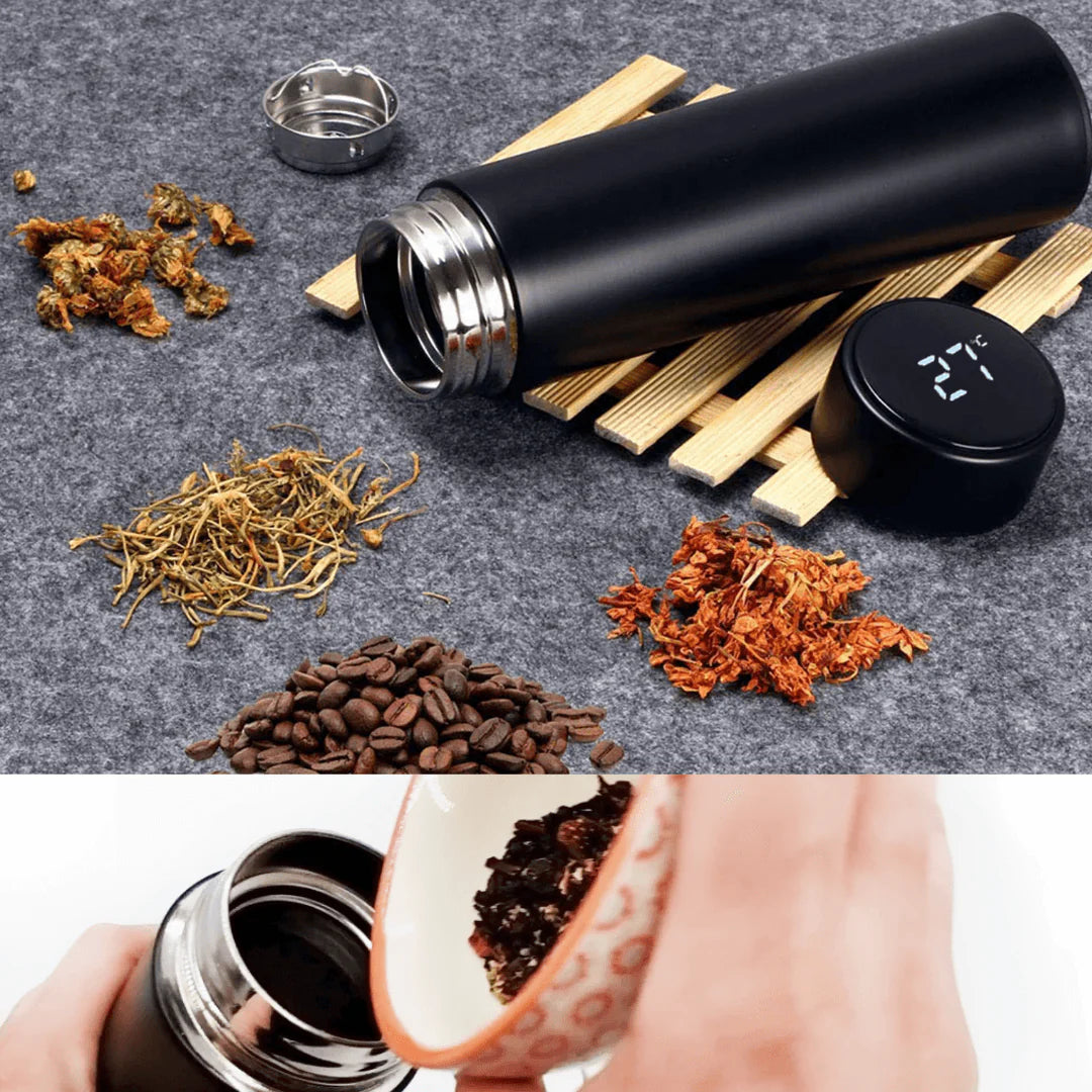 Digital Smart Thermos™ Termo inteligente Digital Táctil Led