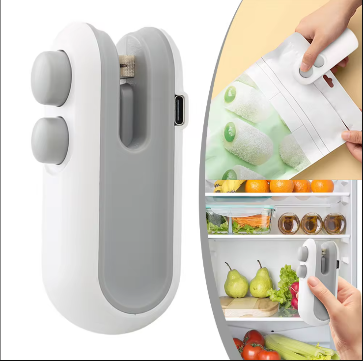 SealPro™- Mini Selladora De Bolsas Recargable