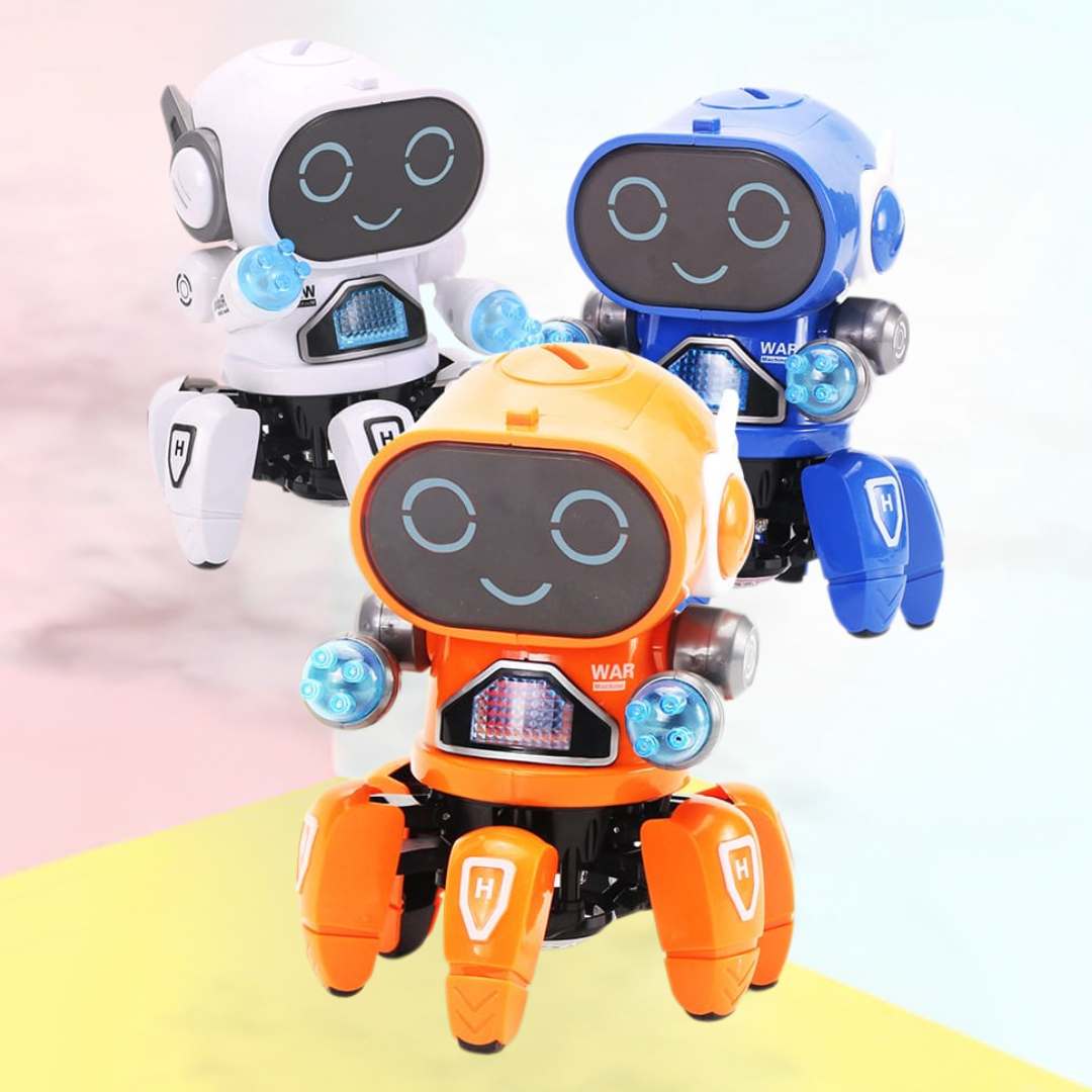 "DanceBot™- Robot Mascota Musical Bailarín